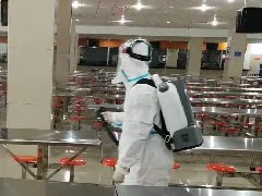 中車食堂消毒